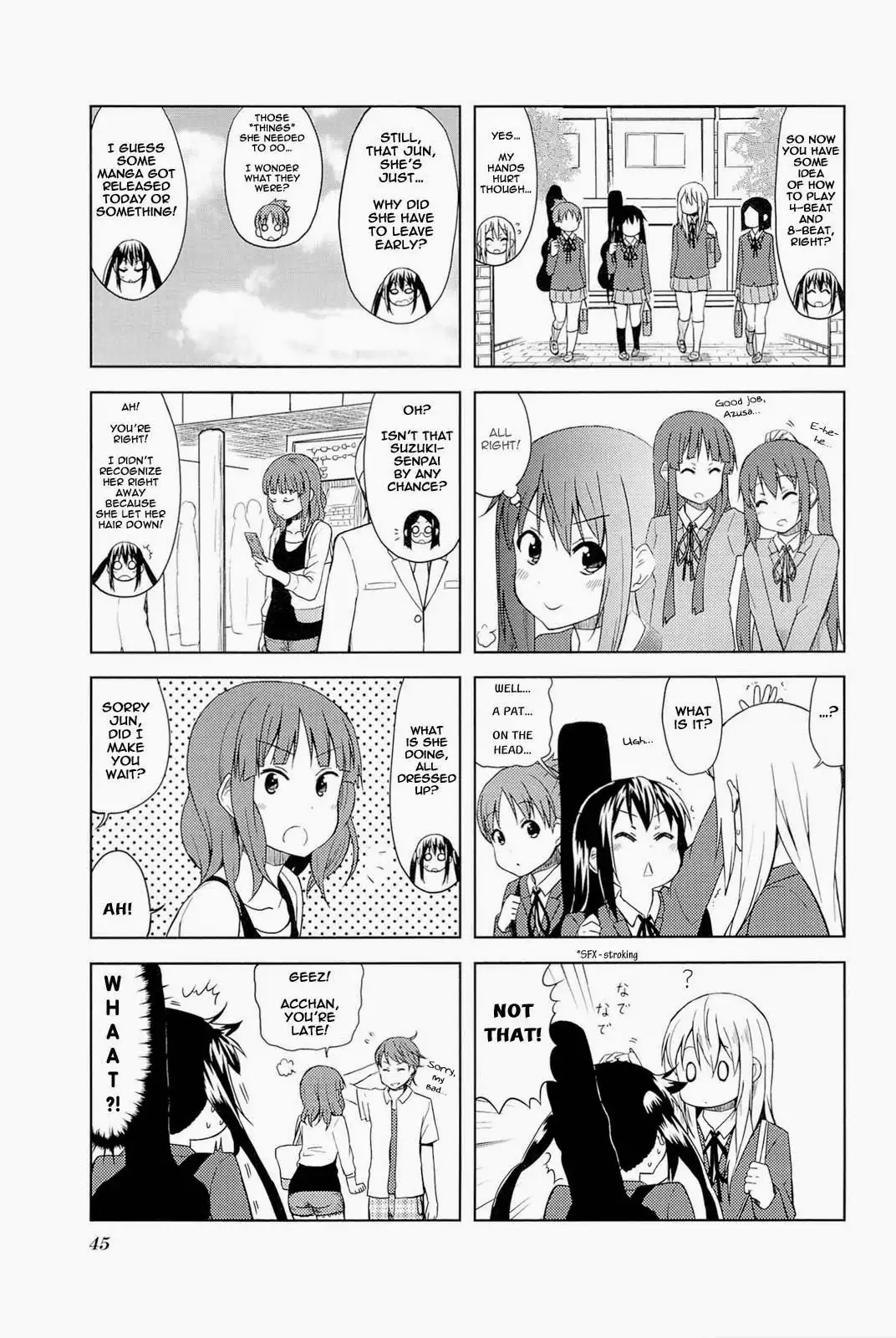 K-ON! - High School Chapter 5 5
